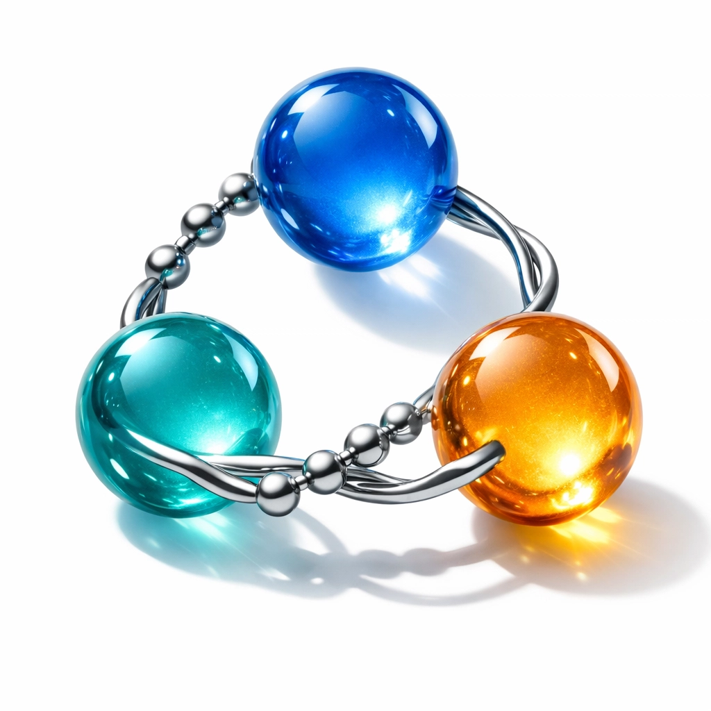 Retatrutide triple-receptor mechanism illustration targeting GIP, GLP, and glucagon for metabolic optimization.