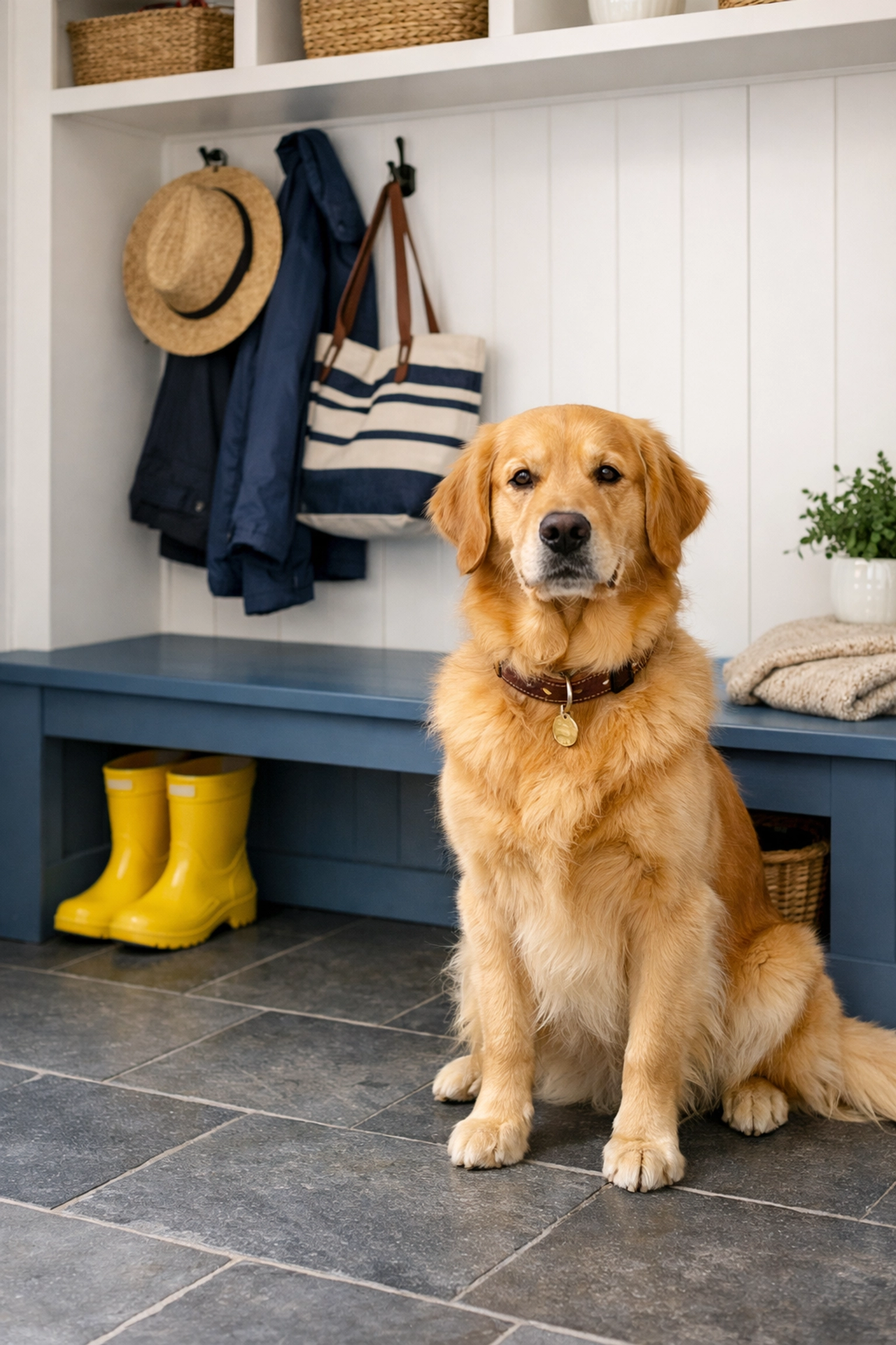 Pet-friendly house cleaning in Townsend MA keeps mudrooms and entryways perfectly tidy for families.