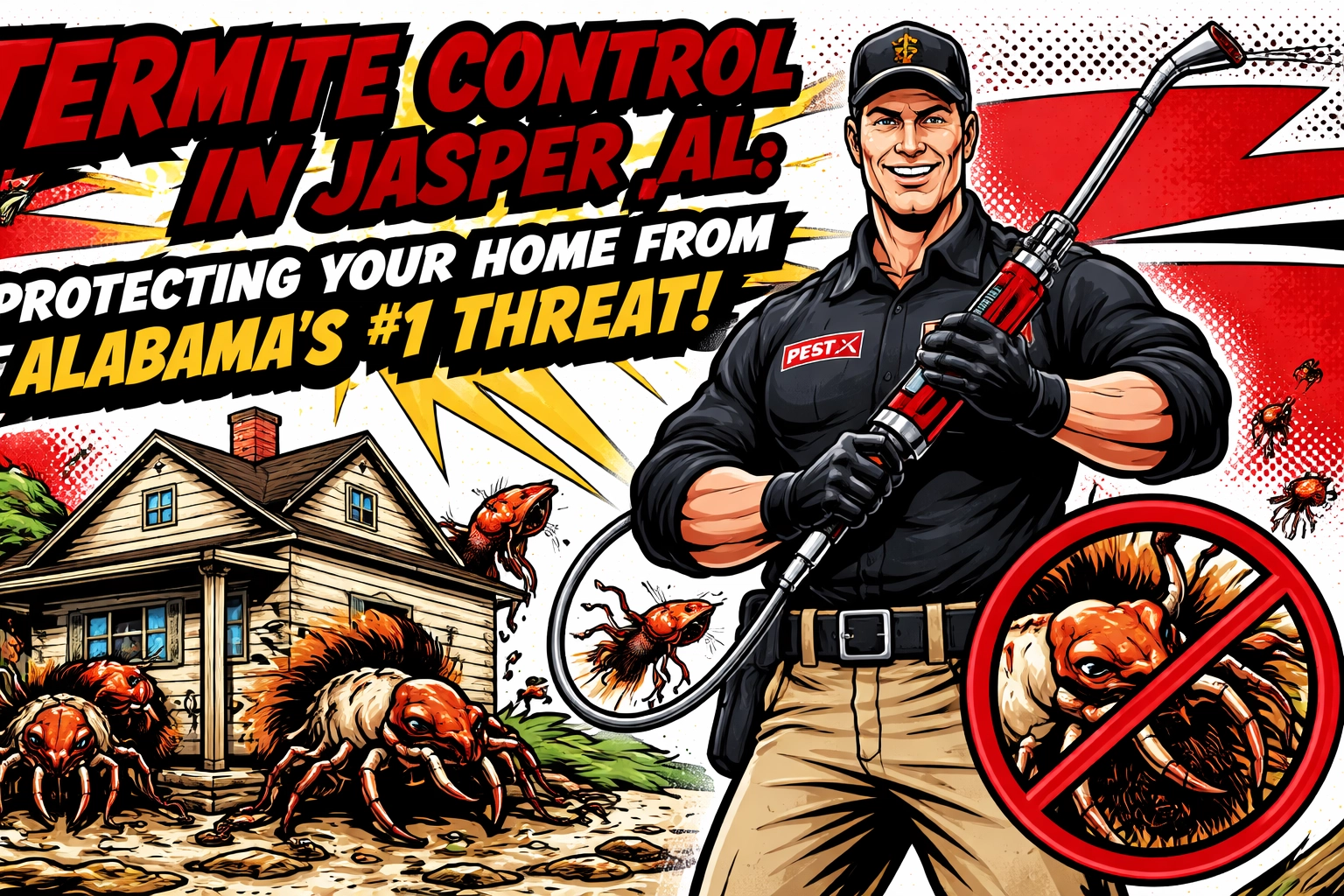 [HERO] Termite Control in Jasper, AL: Protecting Your Home from Alabama
