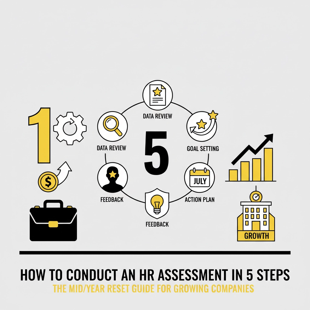 How to Conduct an HR Assessment in 5 Steps: The Mid-Year Reset Guide for Growing Companies