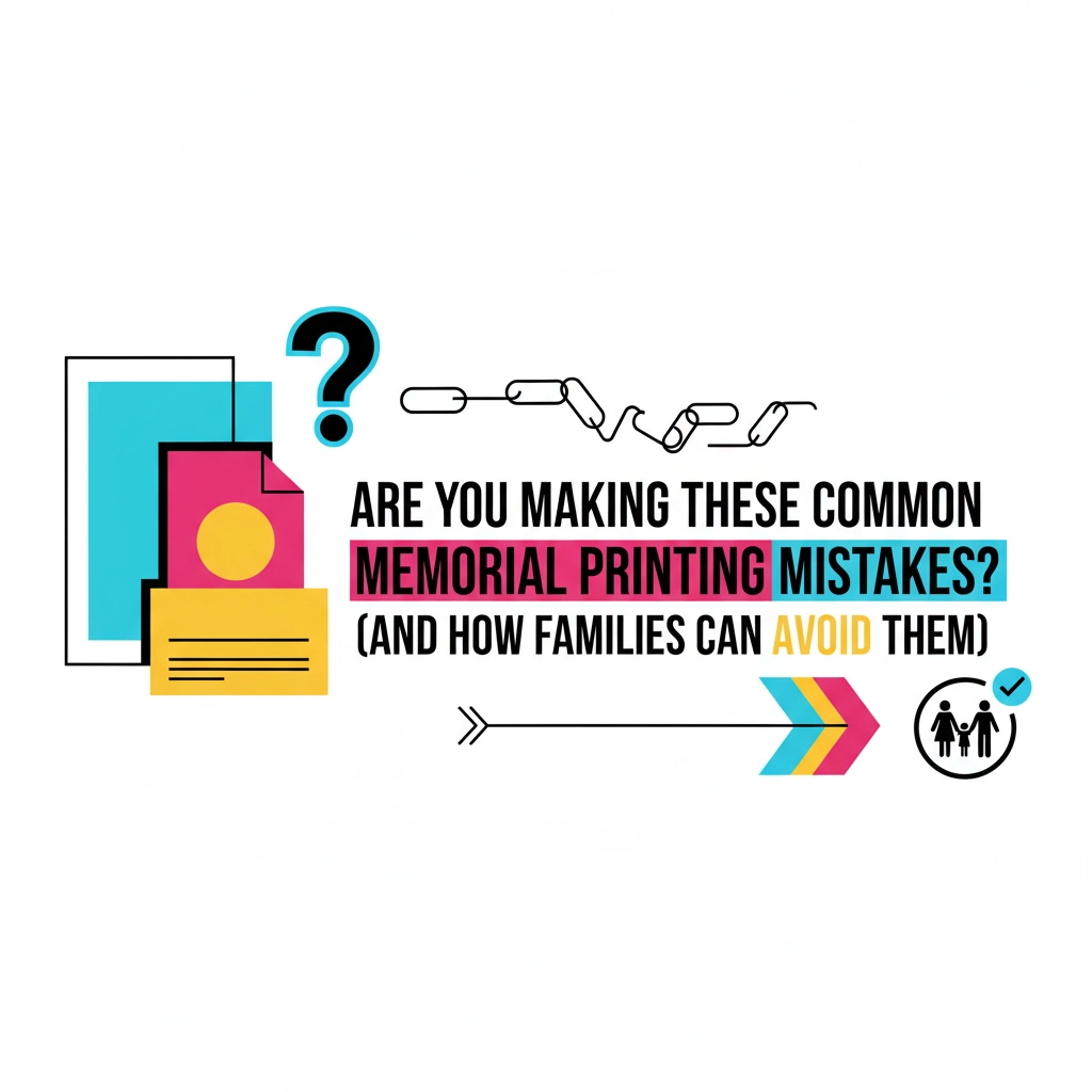 Are You Making These Common Memorial Printing Mistakes? (And How Families Can Avoid Them)