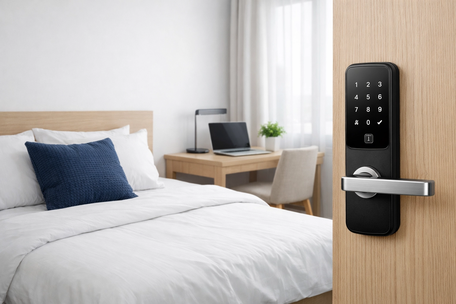 Private furnished room for rent in Ballantyne with workstation