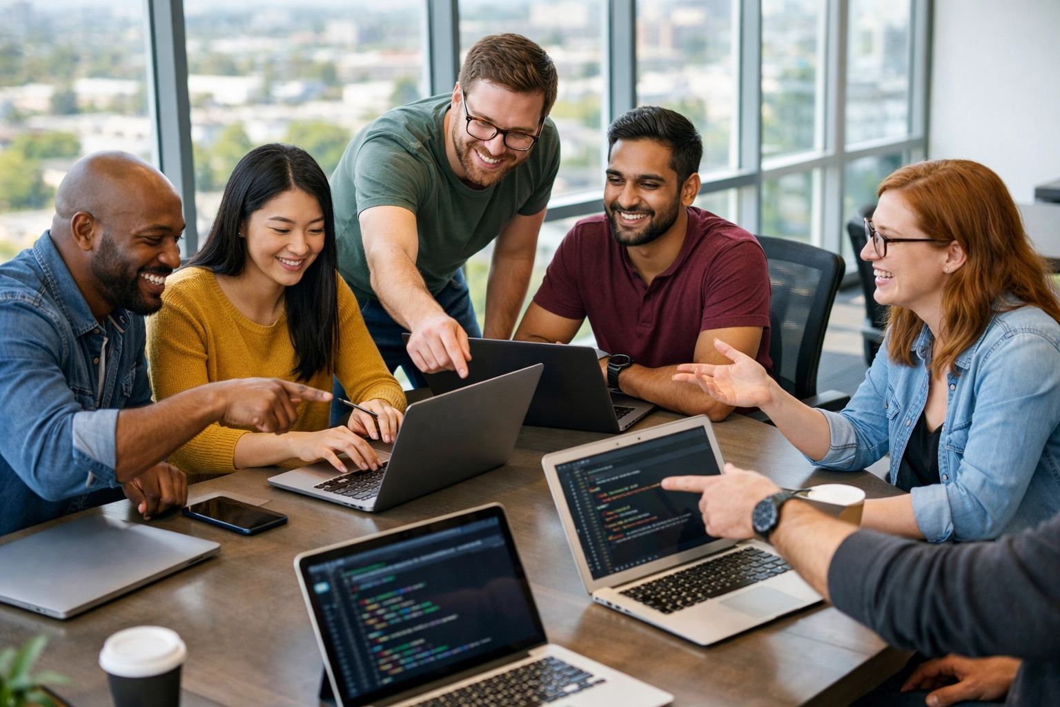 ServiceNow implementation partner team collaborating on consulting services strategy