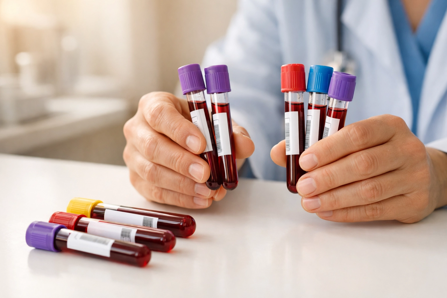 Diagnostic lab testing for erectile dysfunction and hormone level evaluation