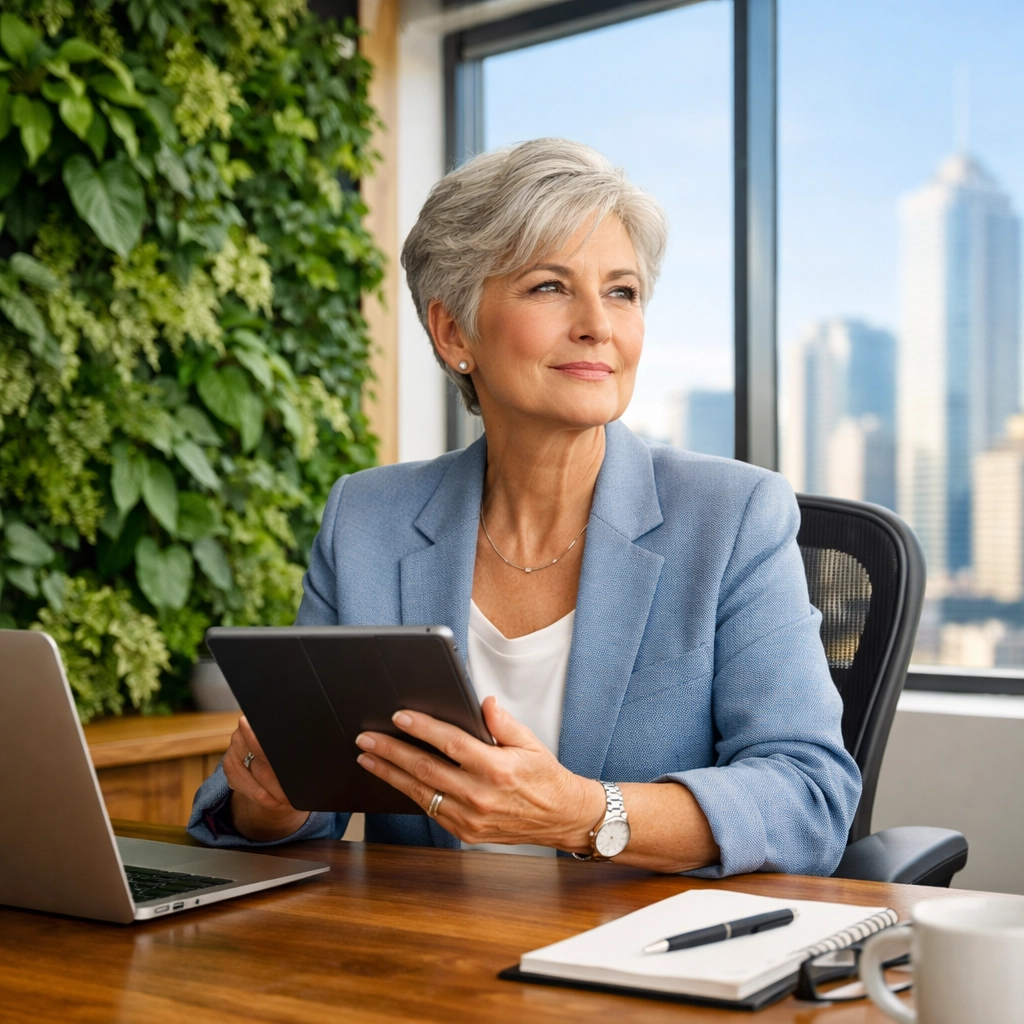 IT director reviewing strategic ServiceNow ITAM and ITOM compliance reports for global operational excellence.