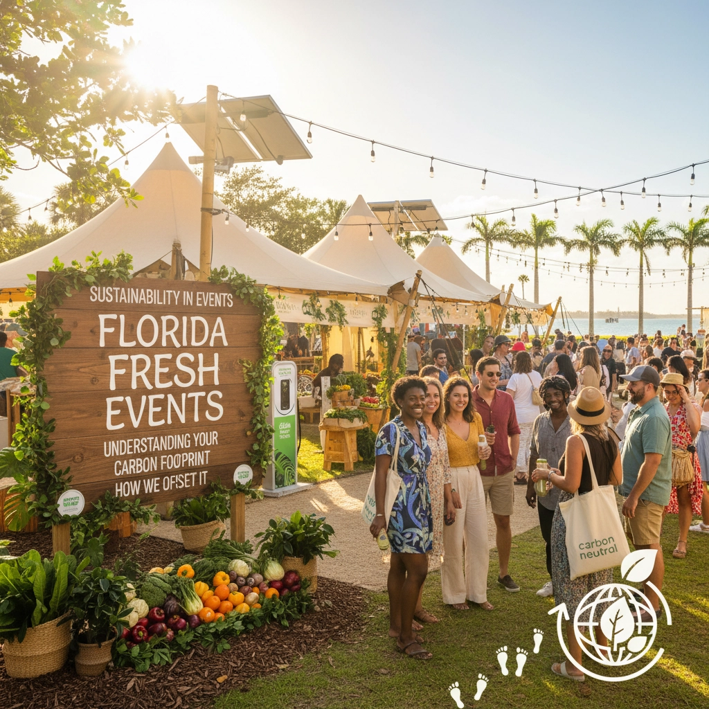 Sustainability in Events: Understanding Your Carbon Footprint and How Florida Fresh Events Offsets It