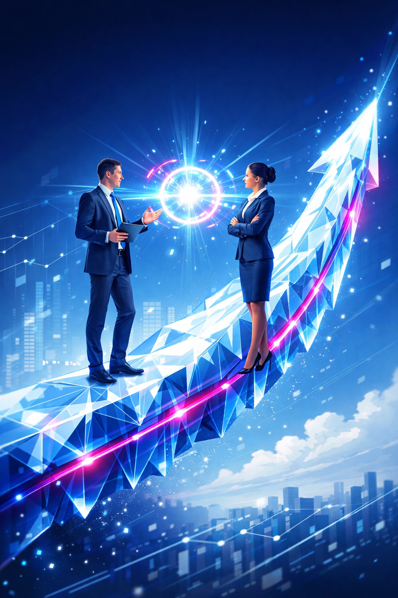 Partnerschaftliche KI-Schulungen für Führungskräfte zur erfolgreichen Implementierung.