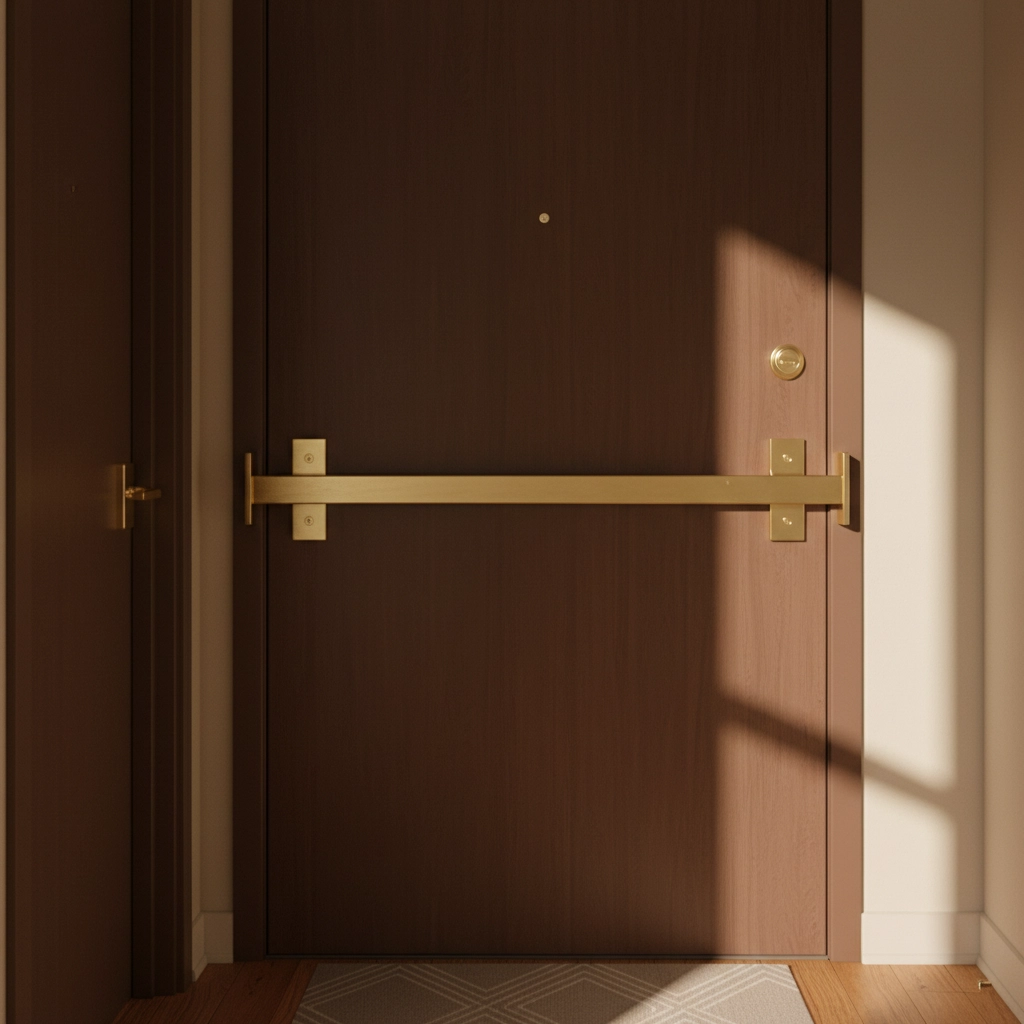 Image showing a horizontal door brace.