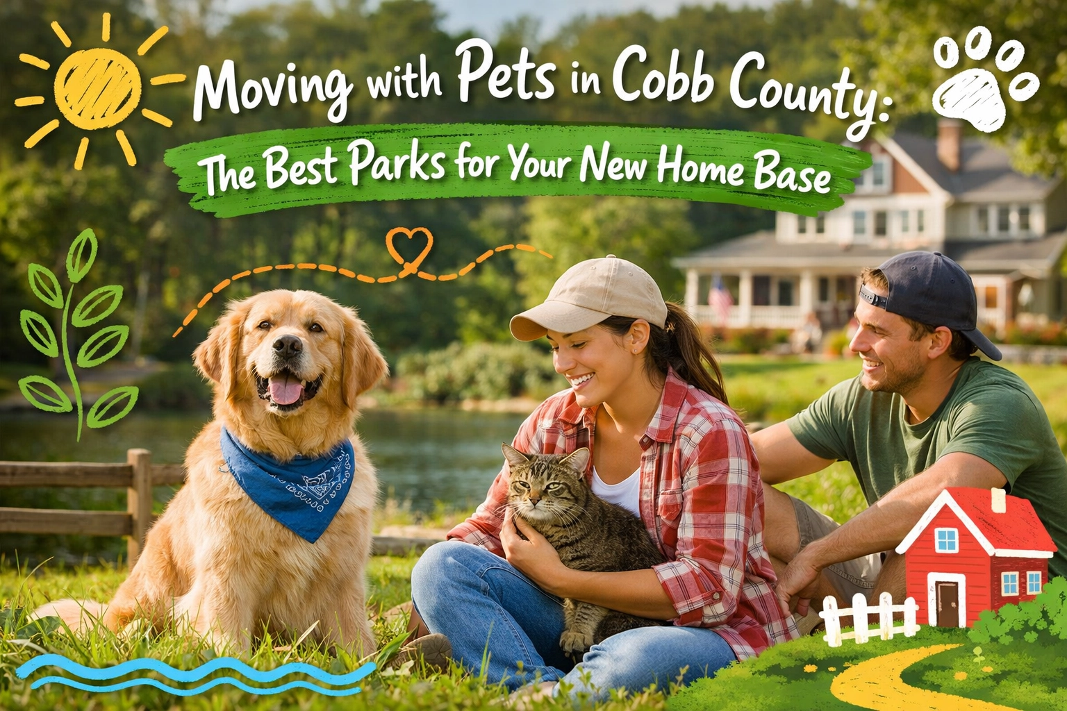 [HERO] Moving with Pets in Cobb County: The Best Parks for Your New Home Base