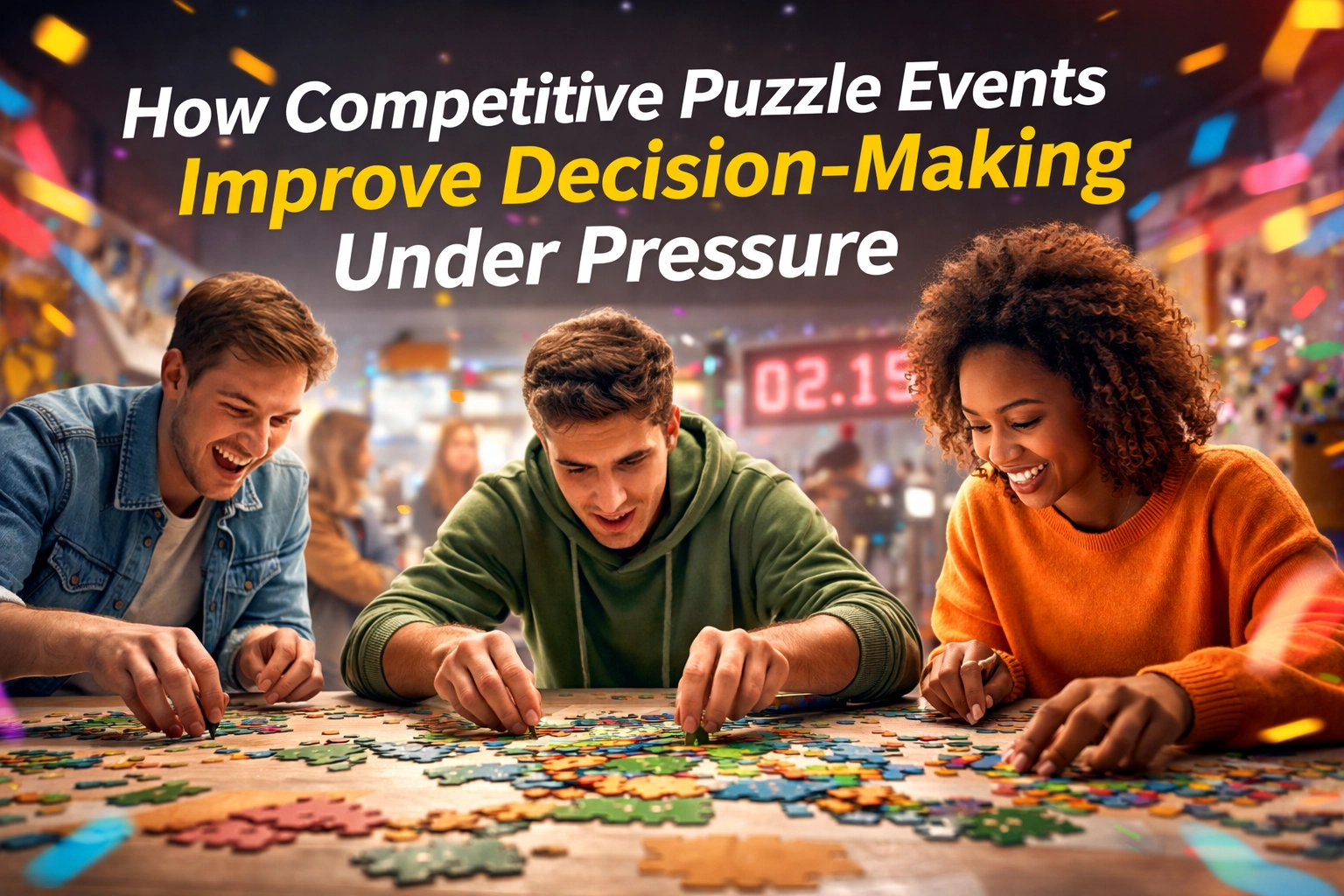 [HERO] How Competitive Puzzle Events Improve Decision-Making Under Pressure