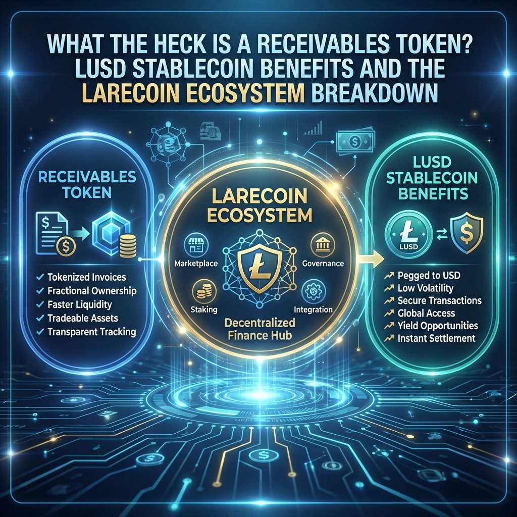 [HERO] What the Heck Is a Receivables Token? LUSD Stablecoin Benefits and the Larecoin Ecosystem Breakdown