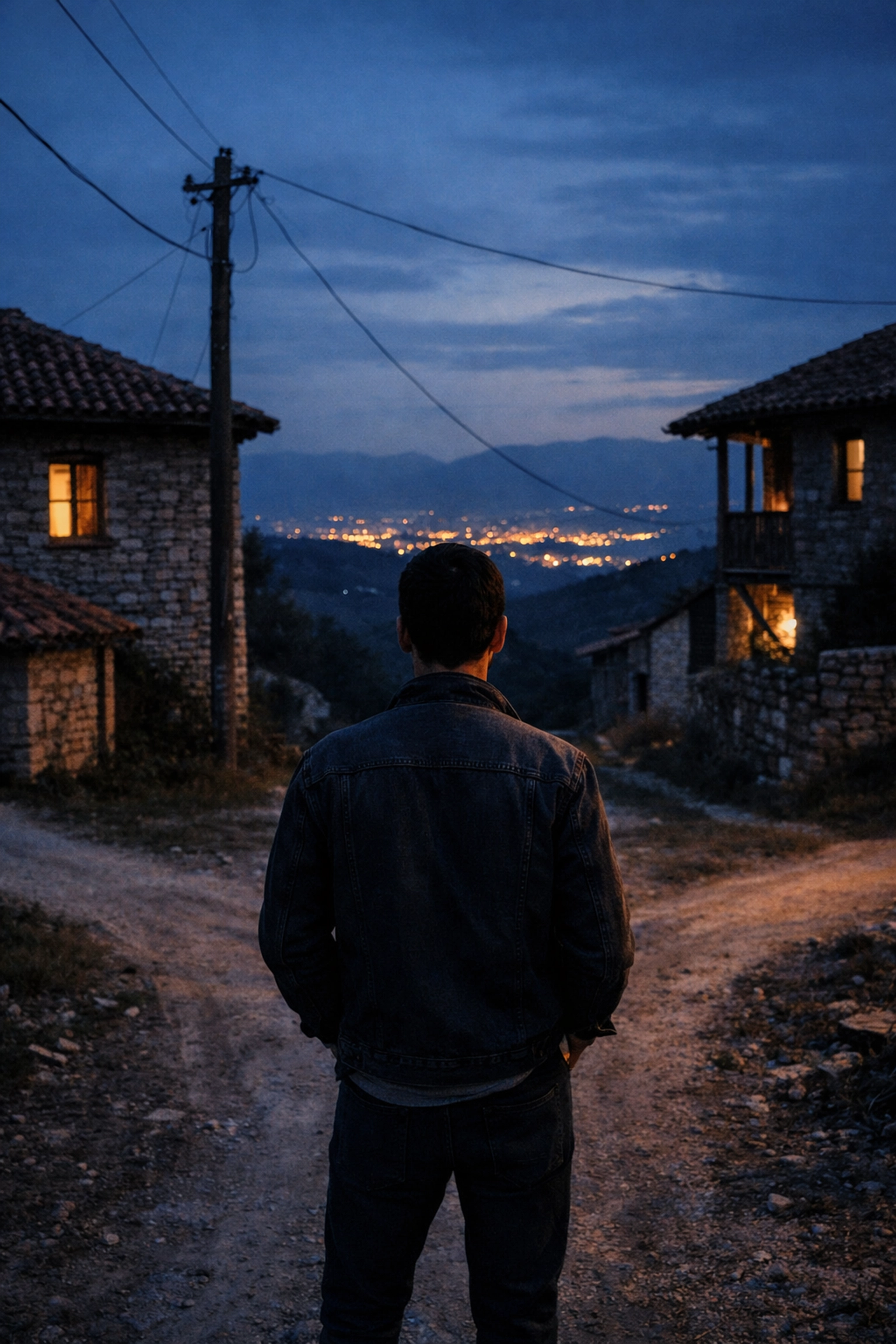 Young gay man in rural Albanian village facing choice between tradition and freedom