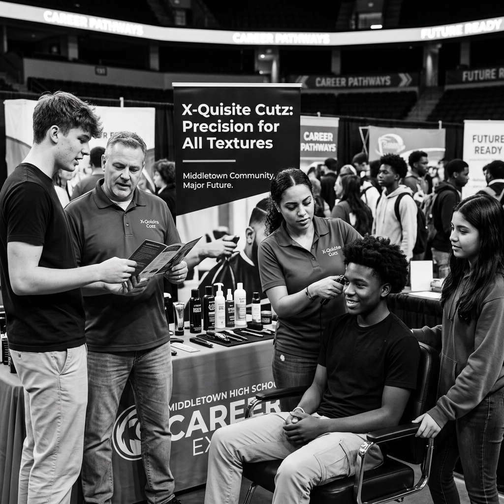 [HERO] Middie Pride & Major Potential: X-Quisite Cutz at the Middletown High School Career Expo