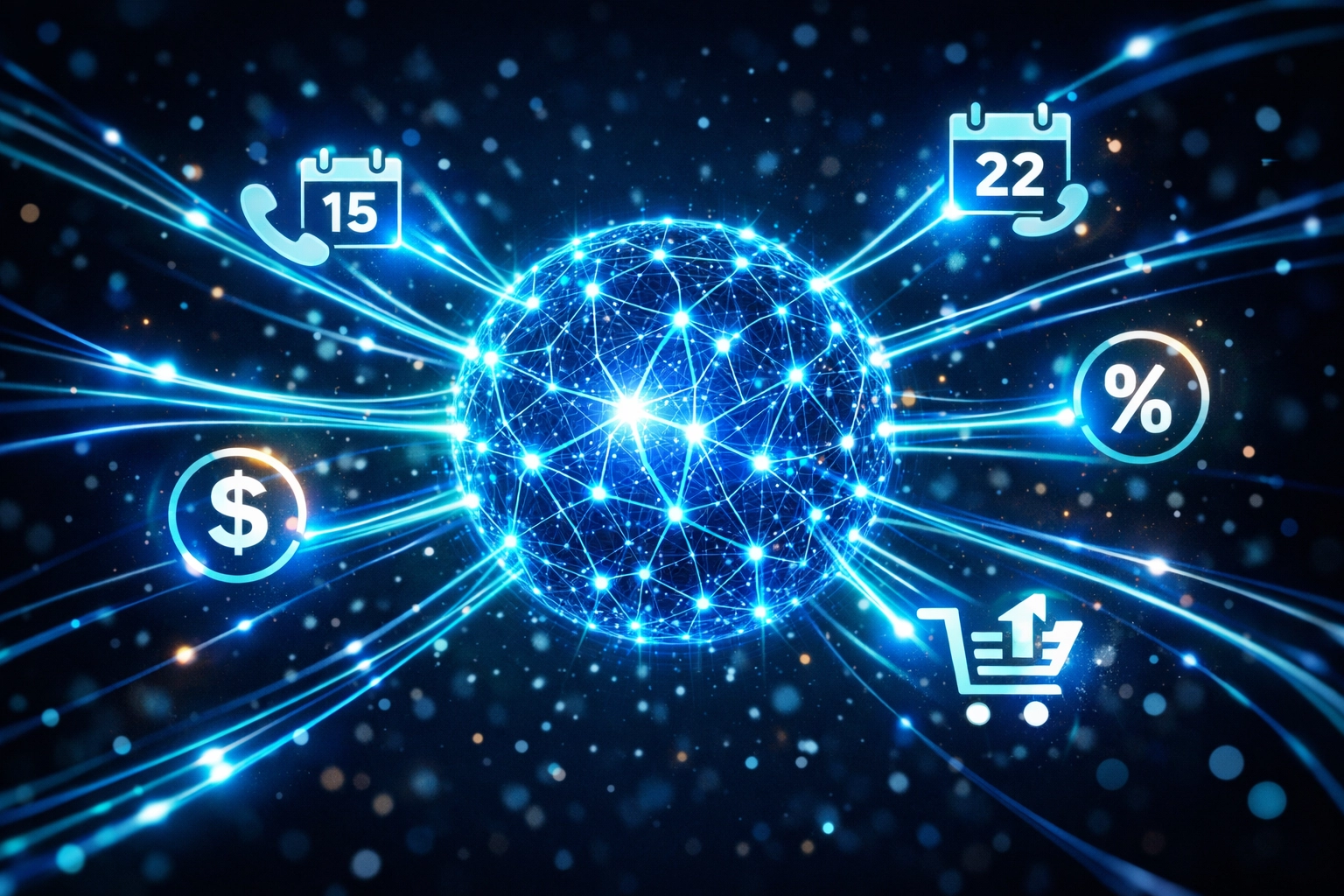 AI voice agent automatically converting leads into appointments through multiple pathways