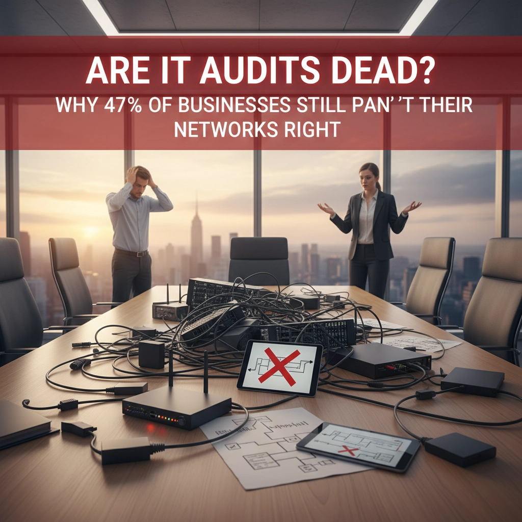 Are IT Audits Dead? Why 47% of Businesses Still Can't Get Their Networks Right