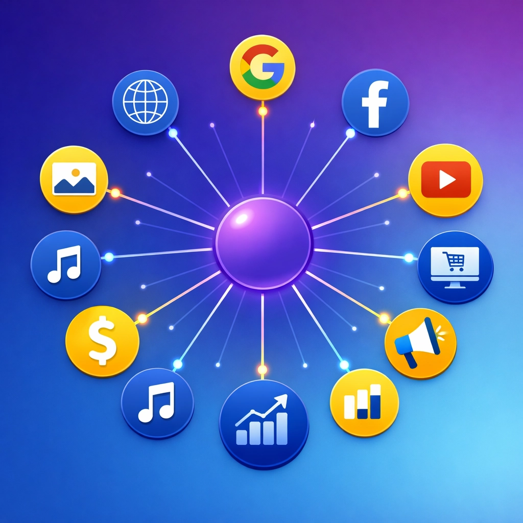 Meta-DSP network connecting multiple ad exchanges for better programmatic inventory pricing