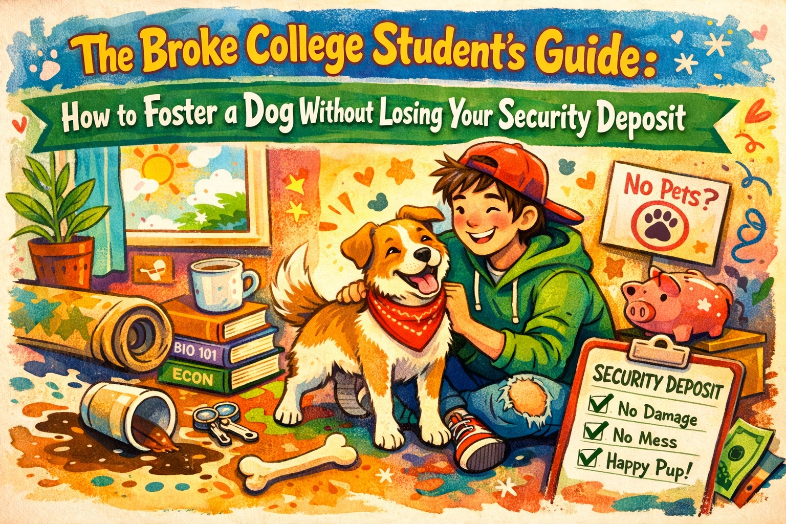 [HERO] The Broke College Student’s Guide: How to Foster a Dog Without Losing Your Security Deposit