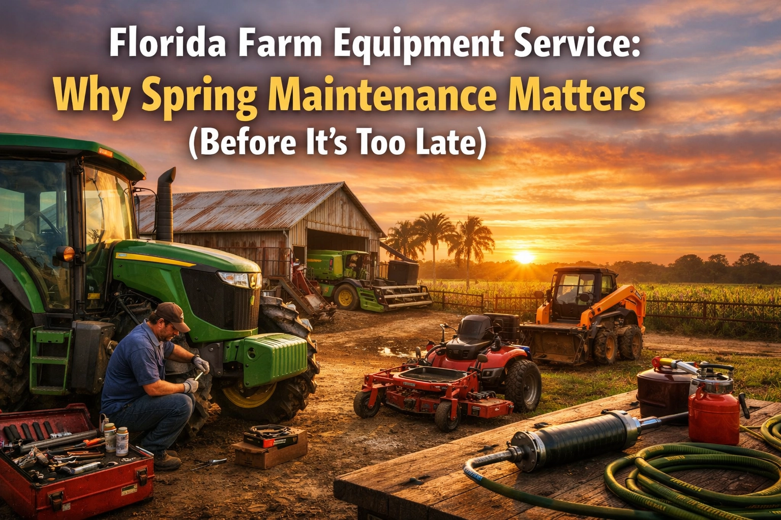 [HERO] Florida Farm Equipment Service: Why Spring Maintenance Matters (Before It's Too Late)
