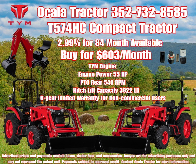 TYM T574HC compact tractor
