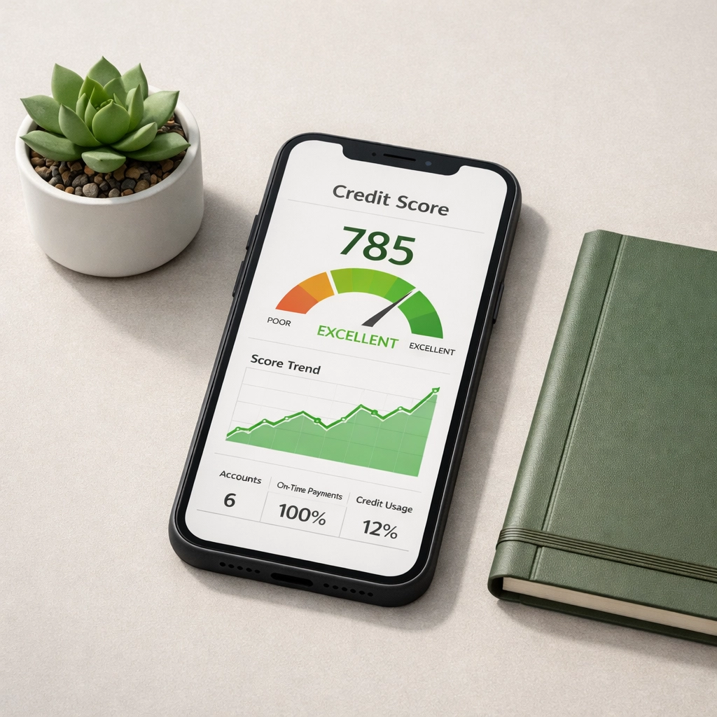 Credit score tracking and financial planning for first-time homebuyers in Chicago suburbs