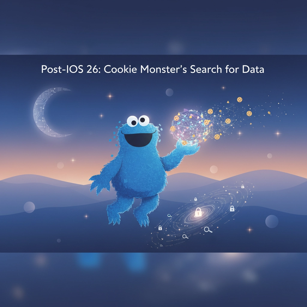 Post-iOS 26: Cookie Monster's Search for Data