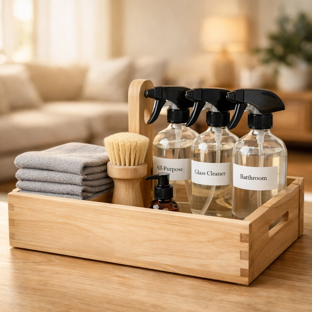 Professional cleaning supplies and eco-friendly products for house cleaning services in Westchester NY.