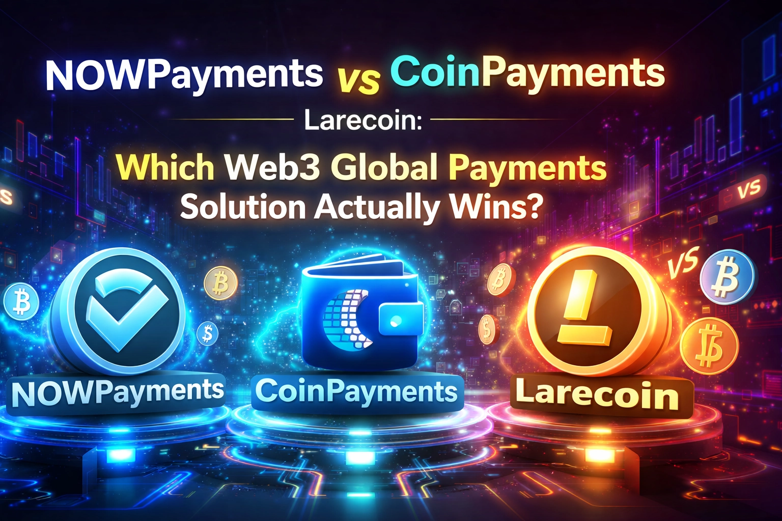 [HERO] NOWPayments Vs CoinPayments Vs Larecoin: Which Web3 Global Payments Solution Actually Wins?