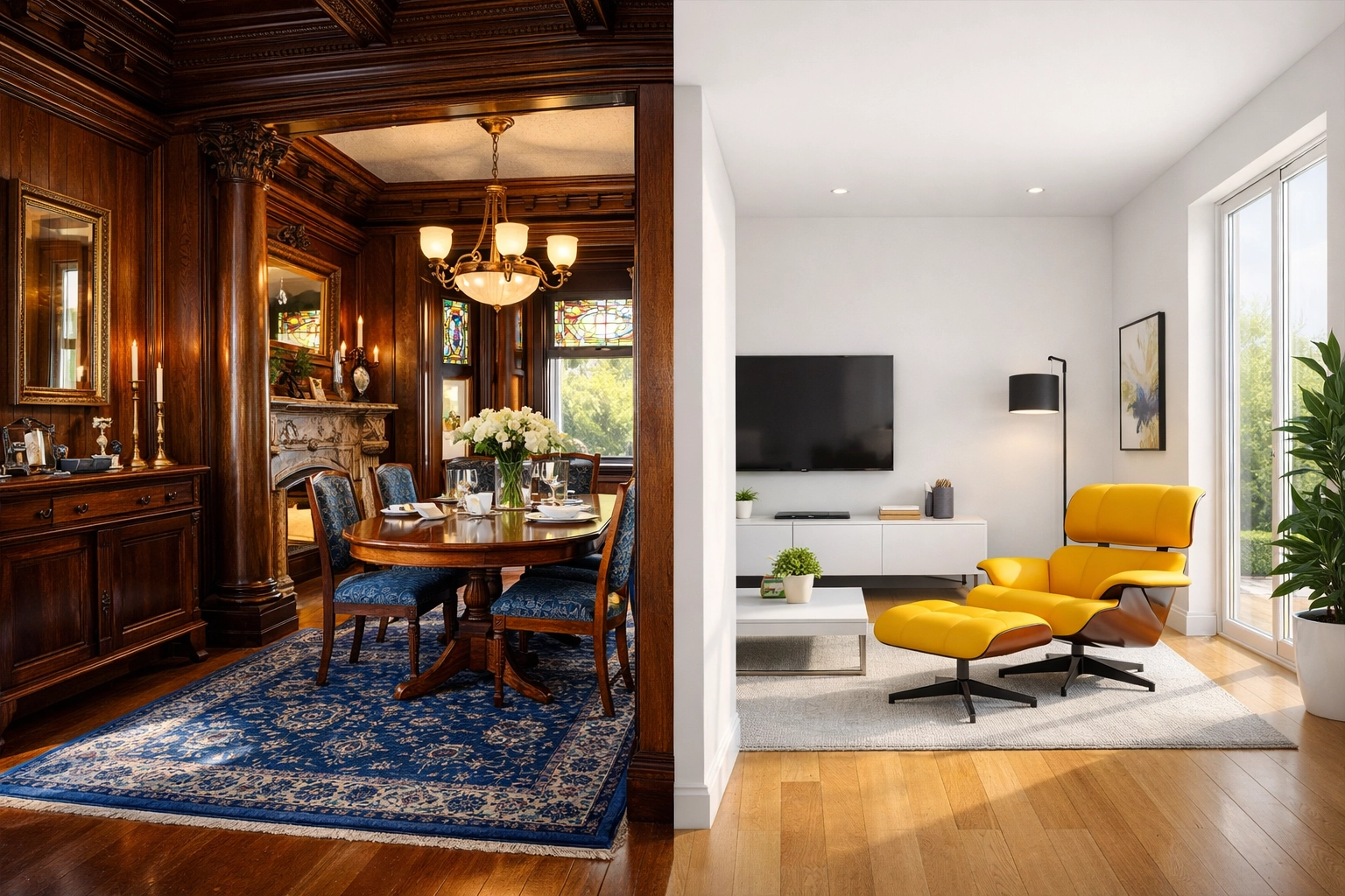 Clean historic and modern interiors in Massachusetts, highlighting expert deep cleaning Lowell results.