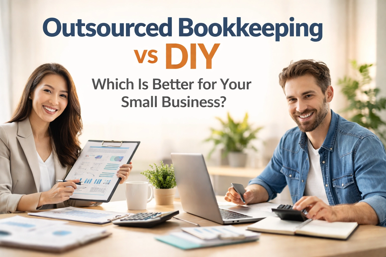 [HERO] Outsourced Bookkeeping vs DIY: Which Is Better for Your Small Business?
