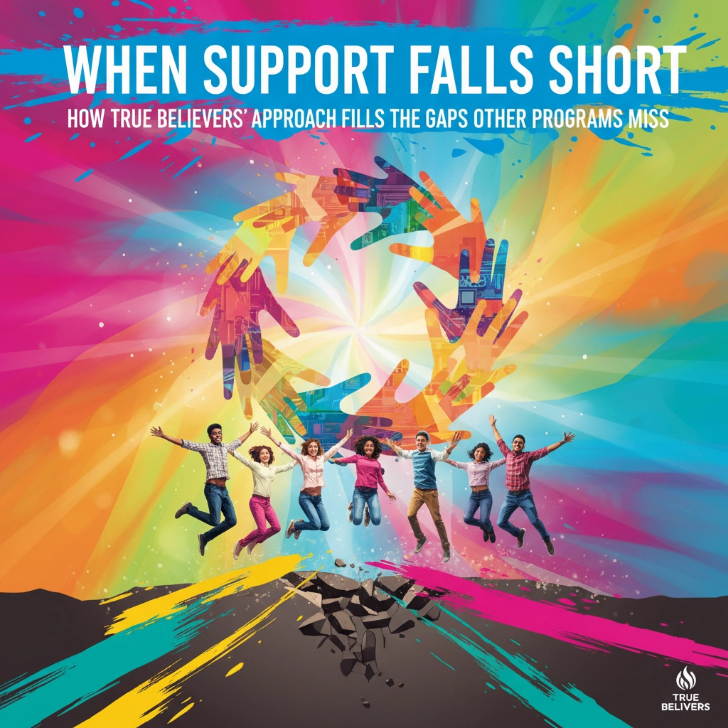 When Support Falls Short: How True Believers' Approach Fills the Gaps Other Programs Miss