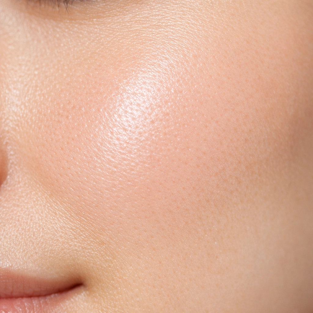 Best clay mask for pores showing refined skin with minimized pores naturally