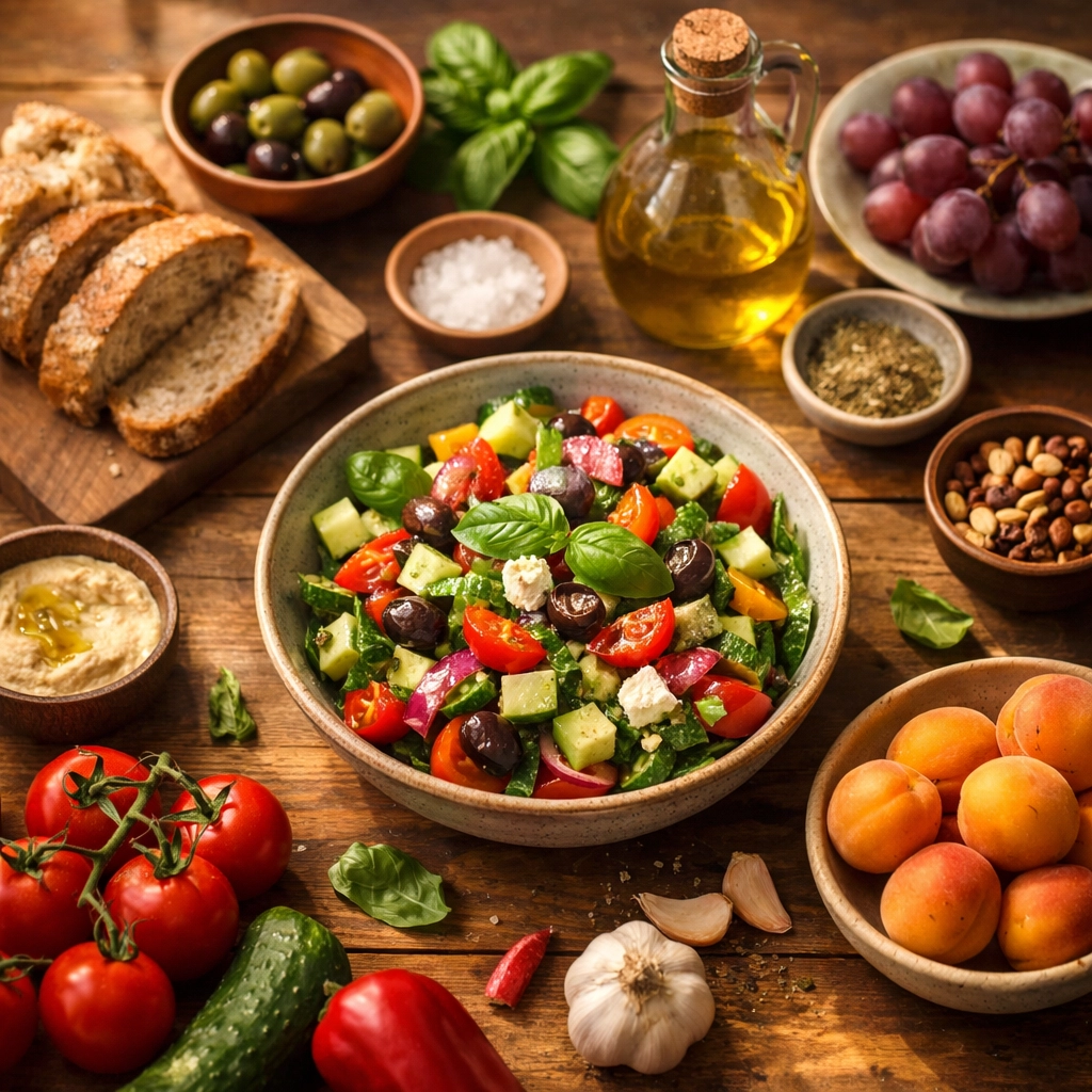 Egészséges mediterrán étrend potencia és merevedés javítására