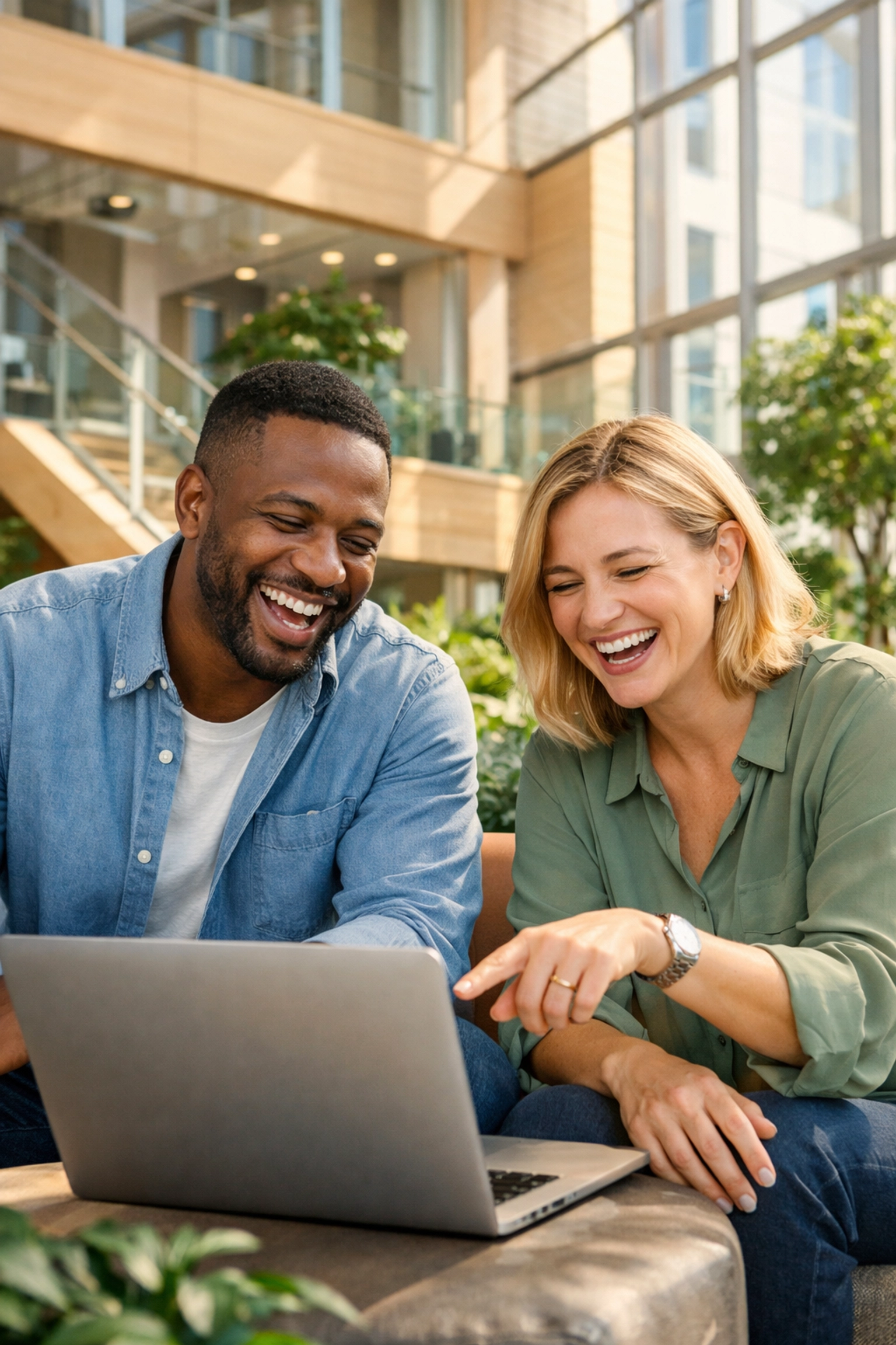 Business professionals seeing increased productivity through ServiceNow consulting services and Agentic AI workflows.