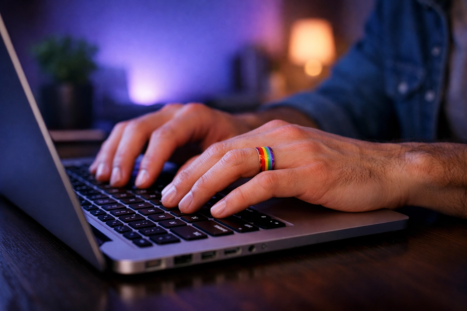 An independent MM romance writer using the global publishing portal to upload his gay romance novel.