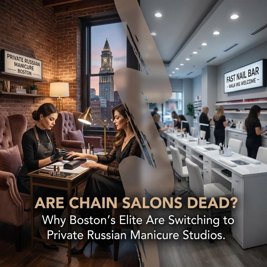 Are Chain Salons Dead? Why Boston's Elite Are Switching to Private Russian Manicure Studios