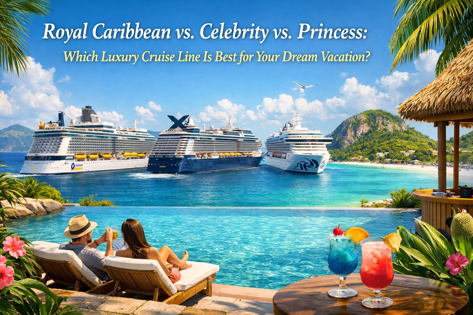 [HERO] Royal Caribbean vs. Celebrity vs. Princess: Which Luxury Cruise Line Is Best for Your Dream Vacation?