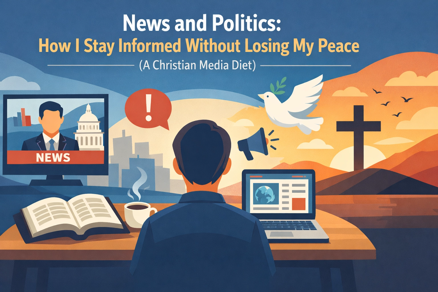 [HERO] News and Politics: How I Stay Informed Without Losing My Peace (A Christian Media Diet)