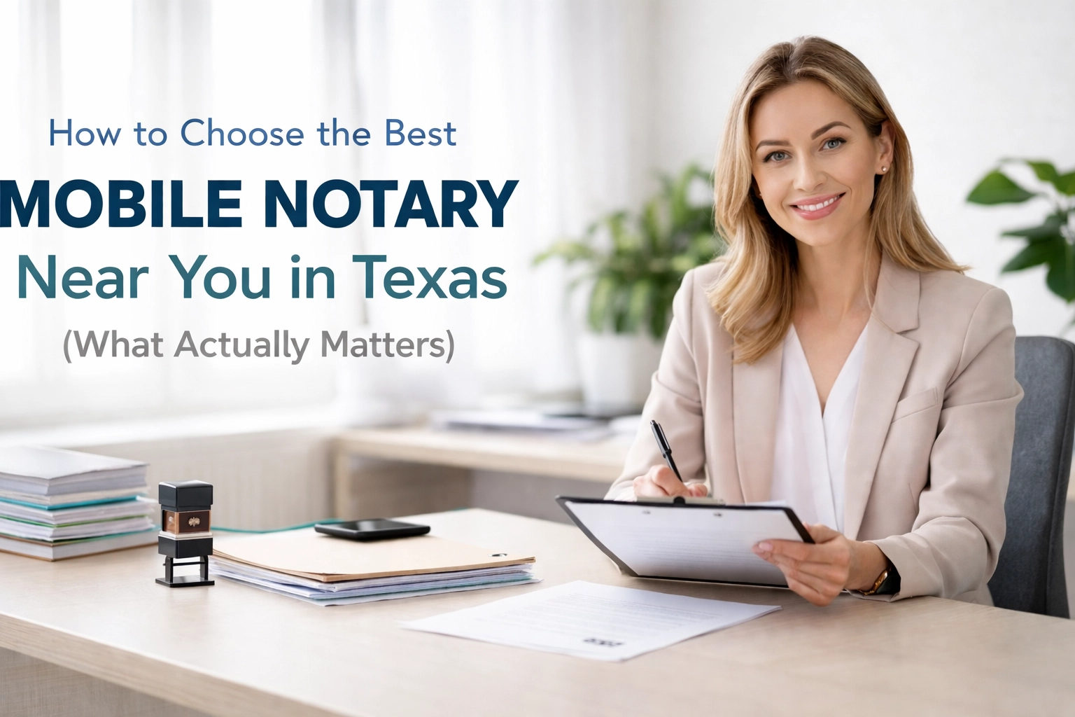 [HERO] How to Choose the Best Mobile Notary Near You in Texas (What Actually Matters)