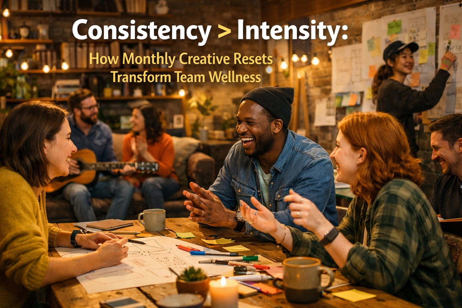 [HERO] Consistency > Intensity: How Monthly Creative Resets Transform Team Wellness
