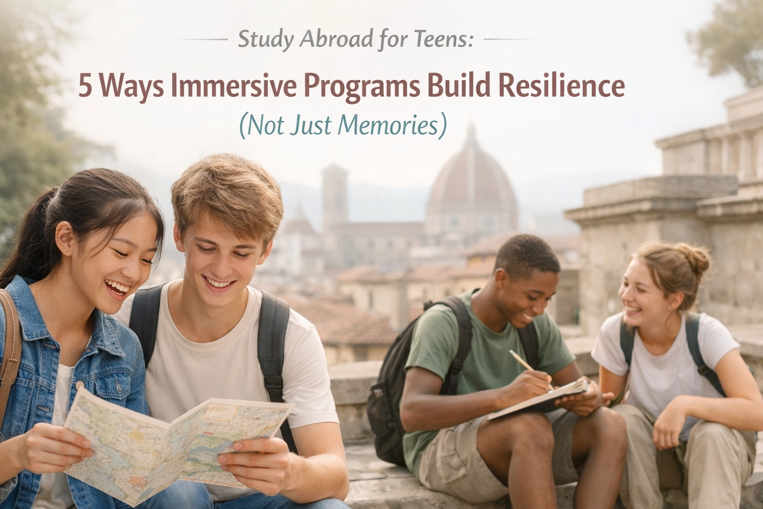 [HERO] Study Abroad for Teens: 5 Ways Immersive Programs Build Resilience (Not Just Memories)