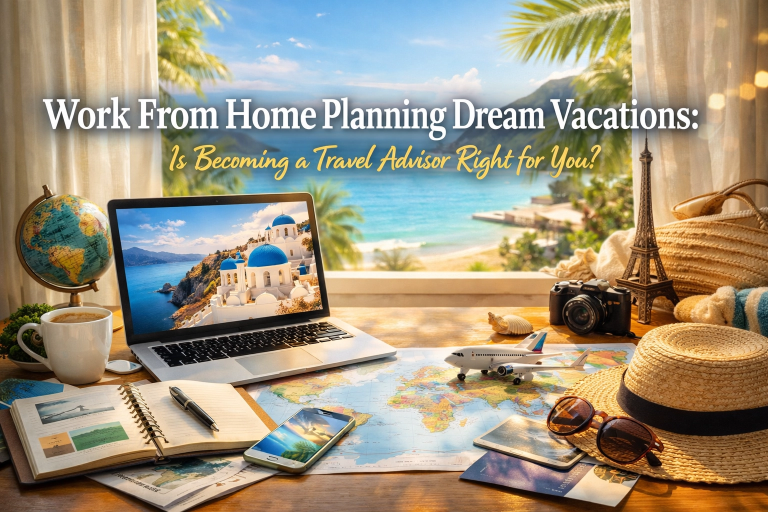 [HERO] Work From Home Planning Dream Vacations: Is Becoming a Travel Advisor Right for You?