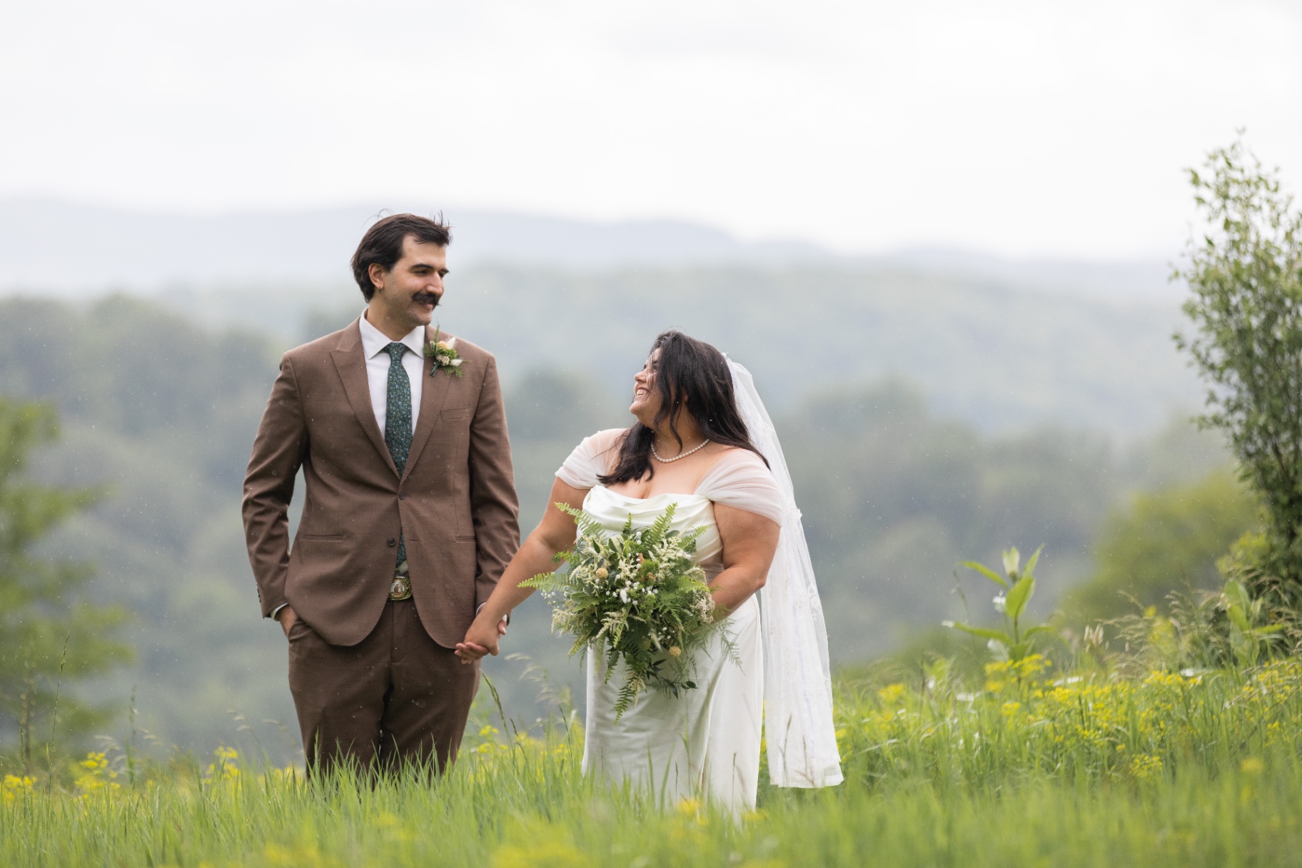 Bride and Groom Candid Moment