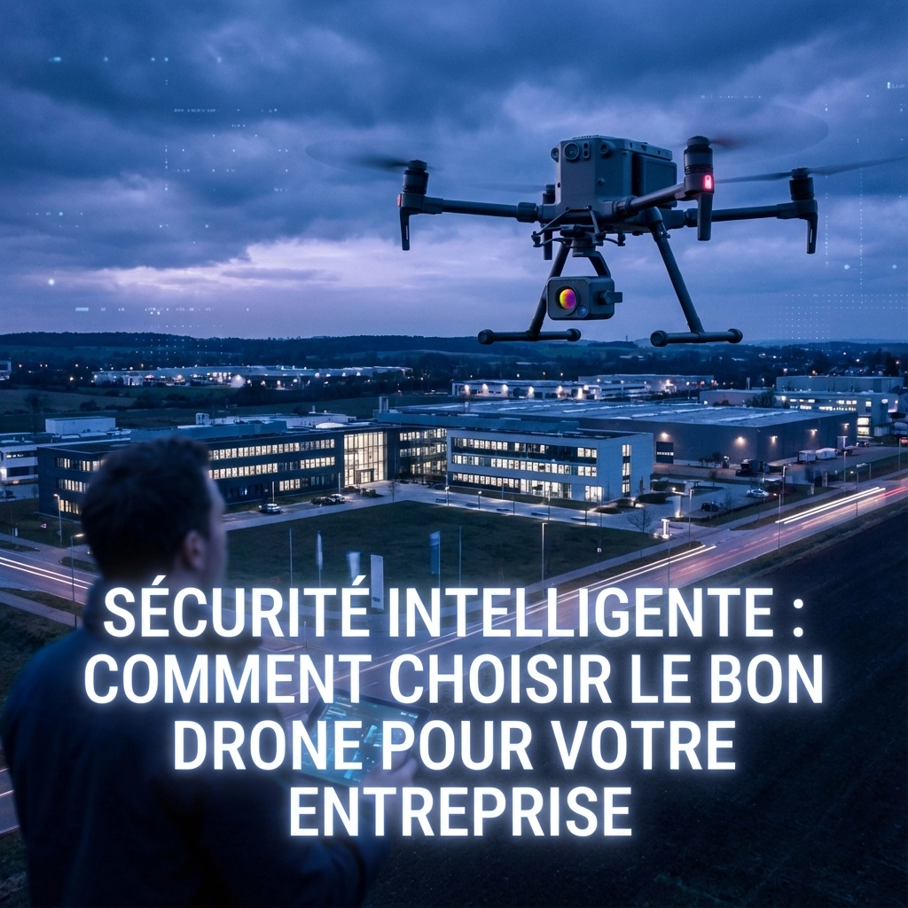 Sécurité intelligente : comment choisir le bon drone pour votre entreprise