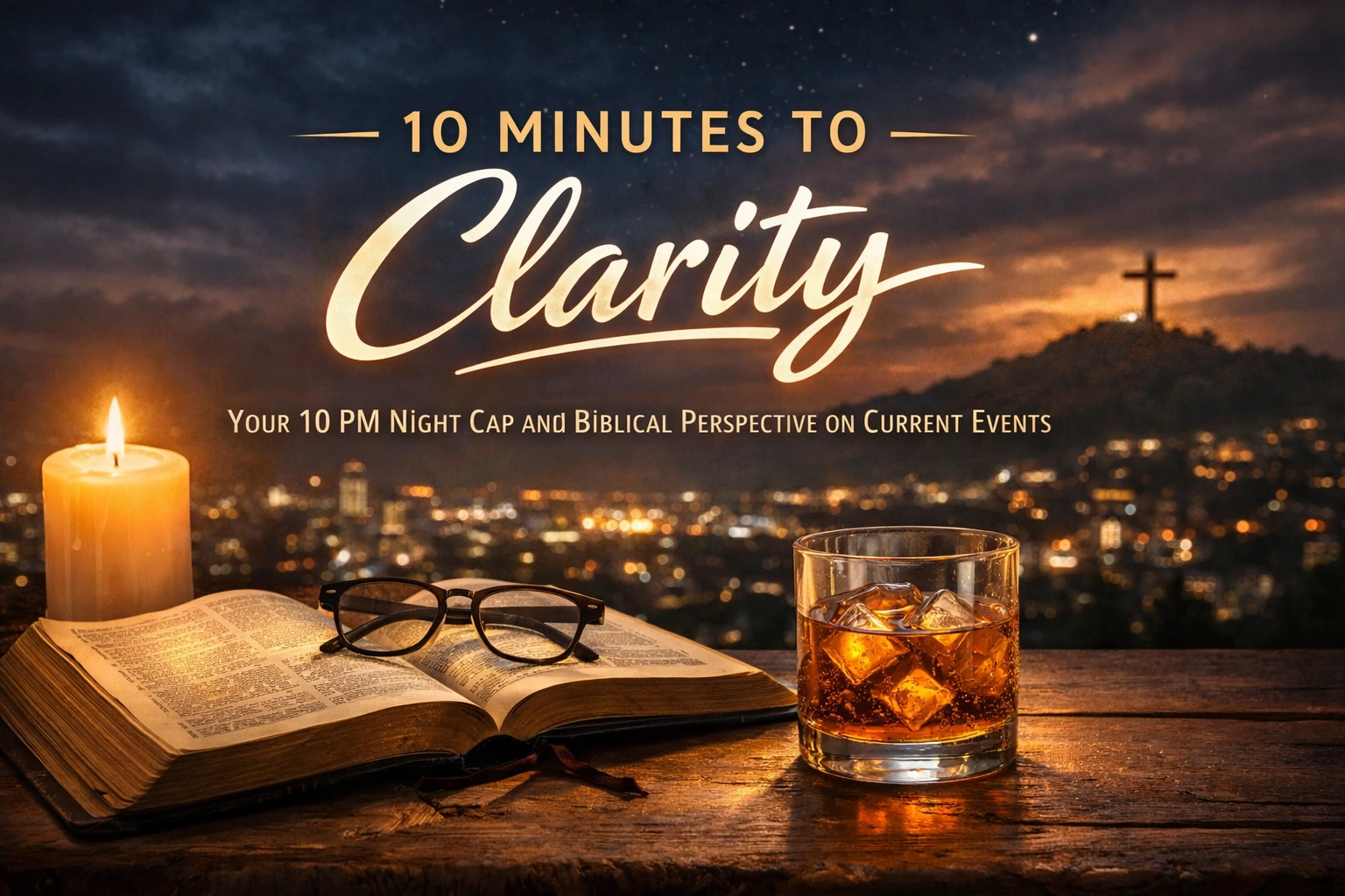 [HERO] 10 Minutes to Clarity: Your 10 PM Night Cap and Biblical Perspective on Current Events