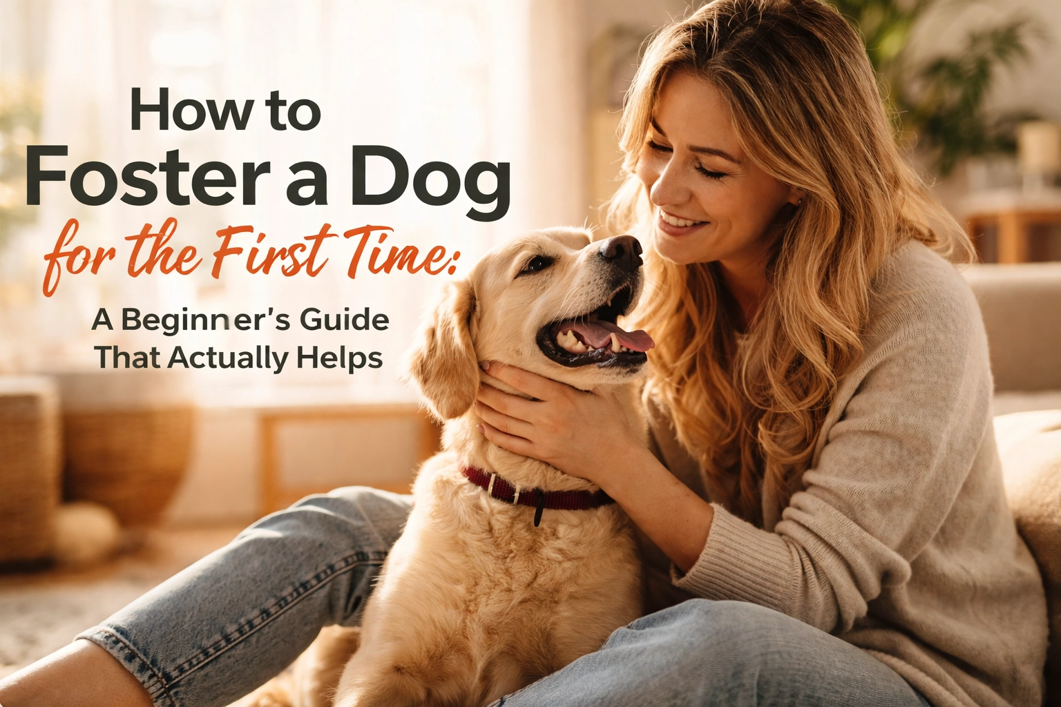 [HERO] How to Foster a Dog for the First Time: A Beginner