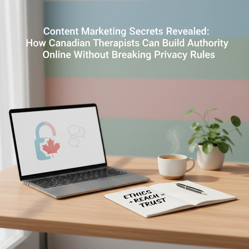 Content Marketing Secrets Revealed: How Canadian Therapists Can Build Authority Online Without Breaking Privacy Rules
