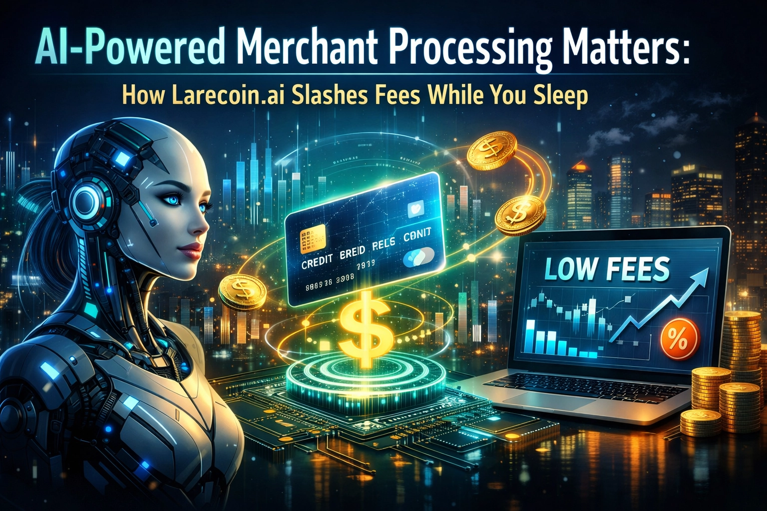 [HERO] AI-Powered Merchant Processing Matters: How Larecoin.ai Slashes Fees While You Sleep
