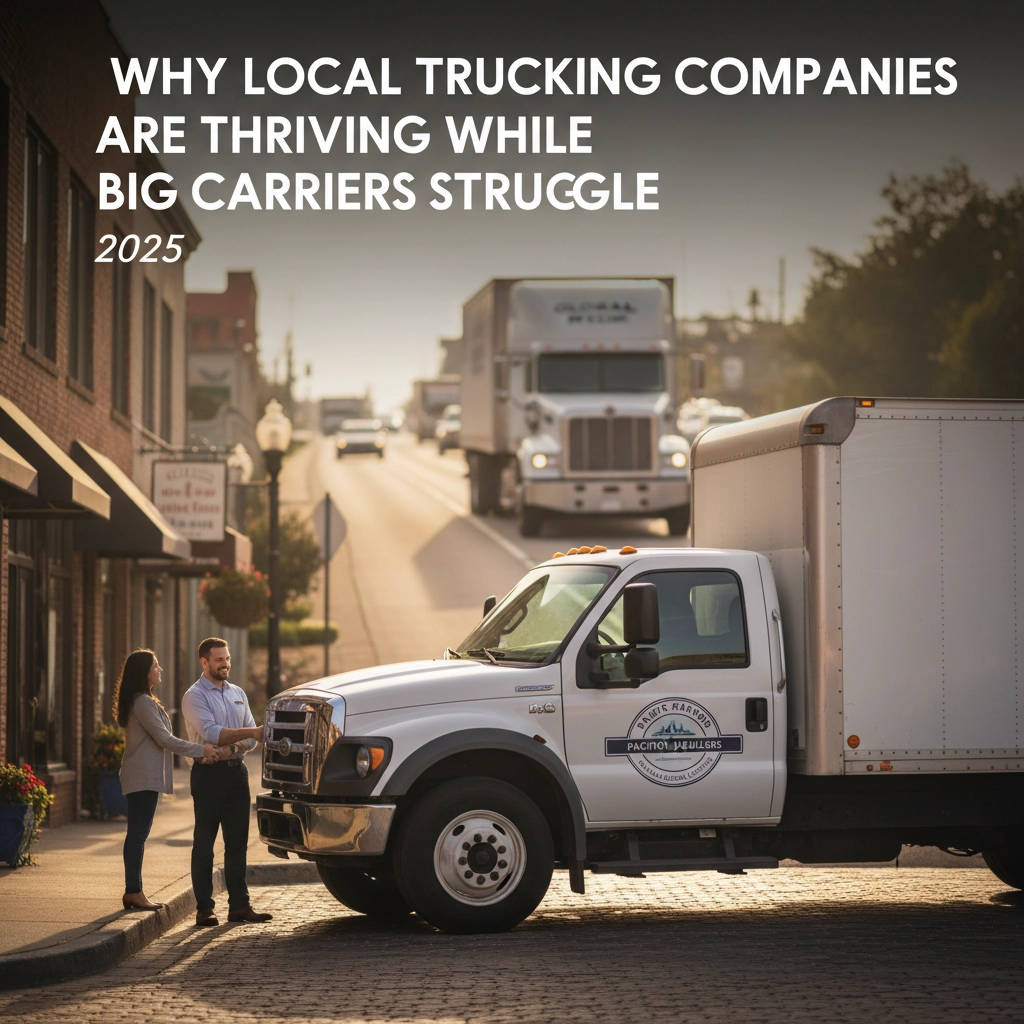 Why Local Trucking Companies Are Thriving While Big Carriers Struggle in 2025