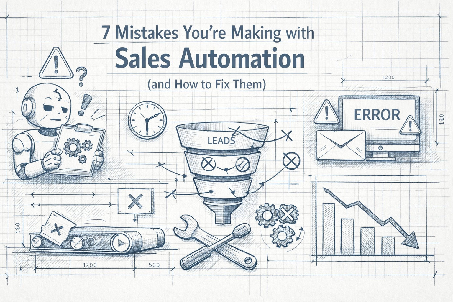 [HERO] 7 Mistakes You’re Making with Sales Automation (and How to Fix Them)
