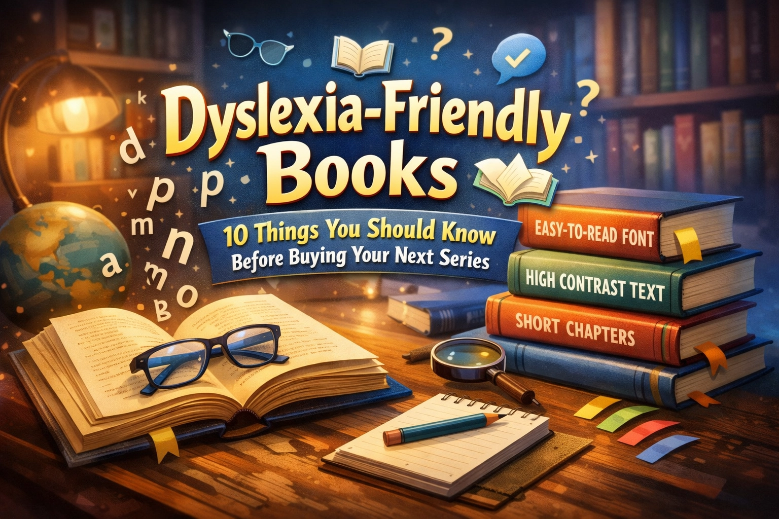 [HERO] Dyslexia-Friendly Books: 10 Things You Should Know Before Buying Your Next Series